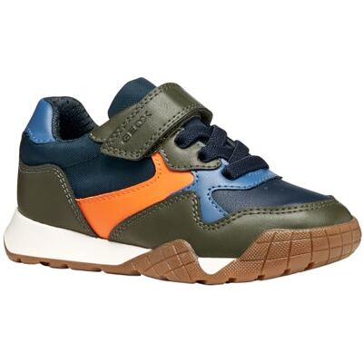 Geox J Rann-e Boy Basketbal voor jongens, Militair oranje, 34 EU 34 EU Geox J Rann-e Boy Basketbal voor jongens, Militair oranje, 34 EU 34 EU