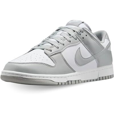 Nike Dunk Low Retro, Baskets Homme 42.5 EU, White Lt Smoke Grey White, 42.5 EU 42.5 EU Nike Dunk Low Retro, Baskets Homme 42.5 EU, White Lt Smoke Grey White, 42.5 EU 42.5 EU
