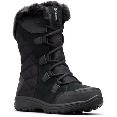 Columbia Ice Maiden II WP Waterdichte sneeuwlaarzen voor dames, zwart grijs 2024, 36 EU 36 EU Columbia Ice Maiden II WP Waterdichte sneeuwlaarzen voor dames, zwart grijs 2024, 36 EU 36 EU