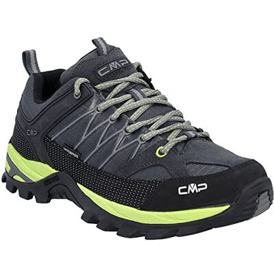 CMP Rigel Low Shoe Wp trekking- en wandelschoenen voor heren, antraciet limoengroen, 39 EU 39 EU CMP Rigel Low Shoe Wp trekking- en wandelschoenen voor heren, antraciet limoengroen, 39 EU 39 EU