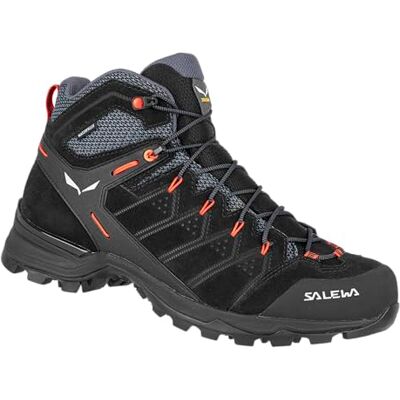 Salewa Heren MS Alp Mate Mid WP Wandelschoenen, Black Out/Fluo Orange, 42 EU 43 EU Salewa Heren MS Alp Mate Mid WP Wandelschoenen, Black Out/Fluo Orange, 42 EU 43 EU