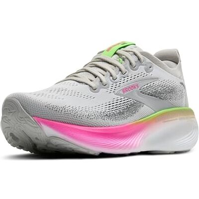 Brooks Adrenaline GTS 25 Hardloopschoenen voor dames, Oyster Roze Groen, 41 EU 41 EU Brooks Adrenaline GTS 25 Hardloopschoenen voor dames, Oyster Roze Groen, 41 EU 41 EU