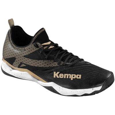 Kempa Wing Lite 2.0 Handbalschoenen voor heren, zwart, wit, goud, 46 EU 46 EU Kempa Wing Lite 2.0 Handbalschoenen voor heren, zwart, wit, goud, 46 EU 46 EU