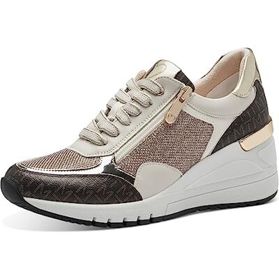 MARCO TOZZI 2-23723-41, damessneakers, Cream Comb 42 EU MARCO TOZZI 2-23723-41, damessneakers, Cream Comb 42 EU