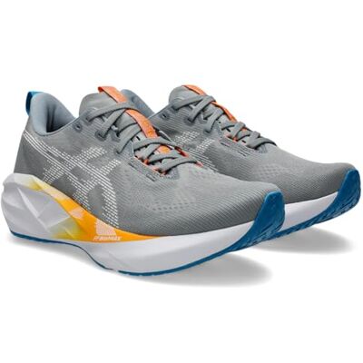 Asics Novablast 5 sneakers voor heren, Gravel White, 43,5 EU 43.5 EU Asics Novablast 5 sneakers voor heren, Gravel White, 43,5 EU 43.5 EU