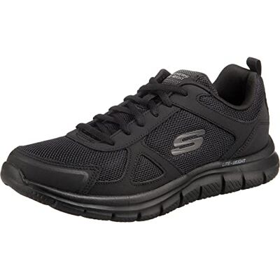 Skechers TRACK SCLORIC Hardloopschoenen voor heren, sneakers, Zwart 46 EU Skechers TRACK SCLORIC Hardloopschoenen voor heren, sneakers, Zwart 46 EU