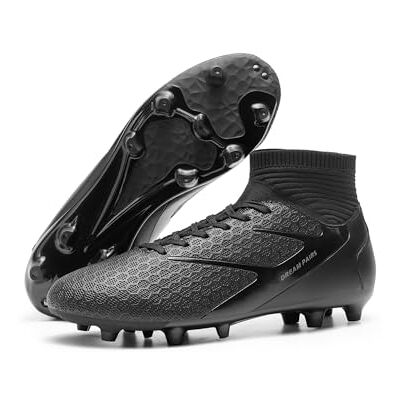 DREAM PAIRS Voetbalschoenen voor heren, professionele trainingsschoenen, noppen, veters, voetbalschoenen 39 EU DREAM PAIRS Voetbalschoenen voor heren, professionele trainingsschoenen, noppen, veters, voetbalschoenen 39 EU
