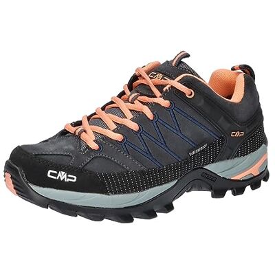 CMP Rigel Mid Trekking Shoe Wp Wandelschoenen voor heren, grijs/zalmroze (Antraciet-Sunrise), 38 EU 38 EU CMP Rigel Mid Trekking Shoe Wp Wandelschoenen voor heren, grijs/zalmroze (Antraciet-Sunrise), 38 EU 38 EU
