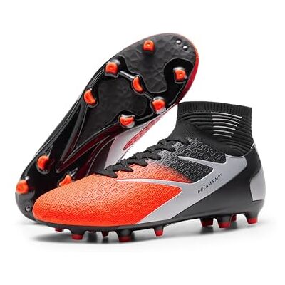 DREAM PAIRS Voetbalschoenen voor heren, professionele trainingsschoenen, noppen, veters, voetbalschoenen 40 EU DREAM PAIRS Voetbalschoenen voor heren, professionele trainingsschoenen, noppen, veters, voetbalschoenen 40 EU