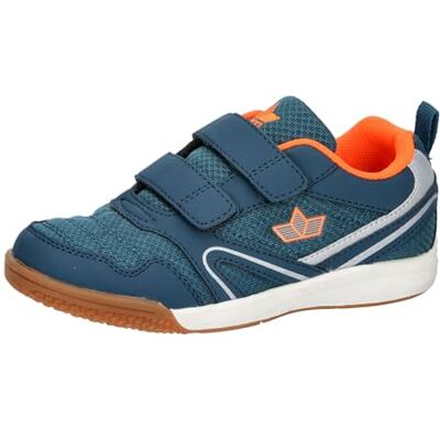 Lico Boulder V, Indoor veldschoenen, uniseks, kinderen, Petrol oranje 30 EU Lico Boulder V, Indoor veldschoenen, uniseks, kinderen, Petrol oranje 30 EU
