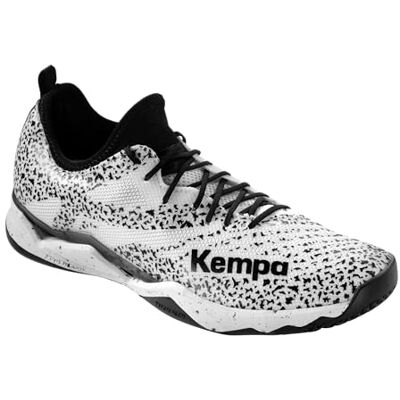 Kempa Wing Lite 2.0 Handbalschoenen voor heren, Wit/Zwart, 46 EU 46 EU Kempa Wing Lite 2.0 Handbalschoenen voor heren, Wit/Zwart, 46 EU 46 EU