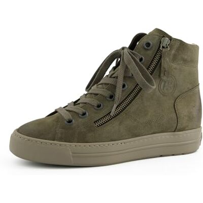 Paul Green Nubuk Royal Sneakers voor dames Beige sneakers, elastische veters, superzachte zool, duurzaam, voor dames 40.5 EU Paul Green Nubuk Royal Sneakers voor dames Beige sneakers, elastische veters, superzachte zool, duurzaam, voor dames 40.5 EU