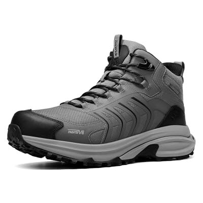 NORTIV 8 Armadillo FieldLite Waterdichte wandelschoenen voor heren, licht, voor trekking, kamperen en klimmen, voor de hele dag comfort, donkergrijs, 41 EU 41 EU NORTIV 8 Armadillo FieldLite Waterdichte wandelschoenen voor heren, licht, voor trekking, kamperen en klimmen, voor de hele dag comfort, donkergrijs, 41 EU 41 EU