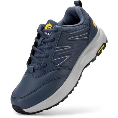 FitVille Extra brede waterdichte wandelschoenen voor heren, lage sneakers, trekking, ademend, antislip, ondersteuning van de voetboog 47 EU X-Large FitVille Extra brede waterdichte wandelschoenen voor heren, lage sneakers, trekking, ademend, antislip, ondersteuning van de voetboog 47 EU X-Large