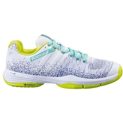 Babolat Sensa Omni Clay wit blauw dames 31S22757 1066, Wit., 41 EU 41 EU Babolat Sensa Omni Clay wit blauw dames 31S22757 1066, Wit., 41 EU 41 EU