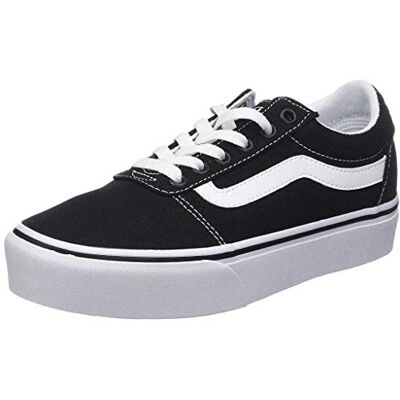 Vans Ward Kindersneakers van suède leer en stof, uniseks. 34.5 EU Vans Ward Kindersneakers van suède leer en stof, uniseks. 34.5 EU