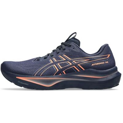 Asics GT-2000 14, herensneakers, 42 EU, Midnight Vivid Coral, 42 EU 42 EU Asics GT-2000 14, herensneakers, 42 EU, Midnight Vivid Coral, 42 EU 42 EU