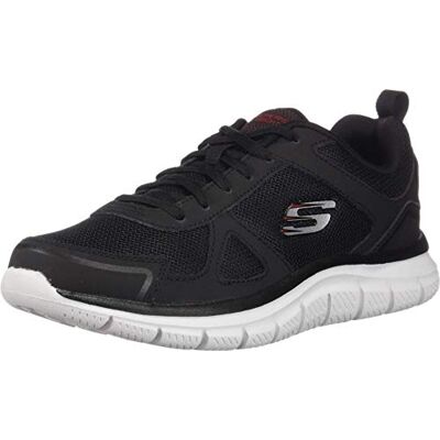 Skechers TRACK SCLORIC Hardloopschoenen voor heren, Zwart en Wit 39.5 EU Skechers TRACK SCLORIC Hardloopschoenen voor heren, Zwart en Wit 39.5 EU