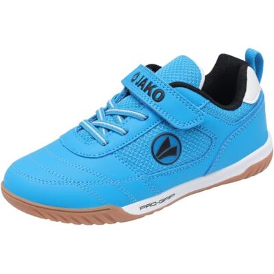 JAKO J-sh Winger Ev Indoor veldschoenen, uniseks, kinderen, Sky Jet Black, 30 EU 30 EU JAKO J-sh Winger Ev Indoor veldschoenen, uniseks, kinderen, Sky Jet Black, 30 EU 30 EU