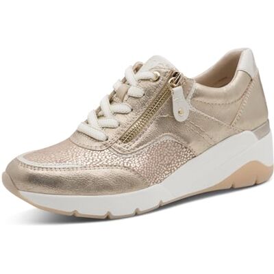 Jana Dames Sneaker Low Vegan 8-23768-46 Sneakers voor dames, Gold Comb, 36 EU 36 EU Jana Dames Sneaker Low Vegan 8-23768-46 Sneakers voor dames, Gold Comb, 36 EU 36 EU
