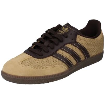 Adidas Samba Og, uniseks sneakers, Beige goud donkerbruin, 41 1/3 EU 41 1/3 EU Adidas Samba Og, uniseks sneakers, Beige goud donkerbruin, 41 1/3 EU 41 1/3 EU