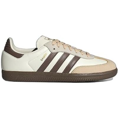 Adidas Samba OG Sneakers voor dames, rubber Strata Aarde, gebroken wit, 40 2/3 EU 40 2/3 EU Adidas Samba OG Sneakers voor dames, rubber Strata Aarde, gebroken wit, 40 2/3 EU 40 2/3 EU