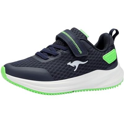 KangaROOS K-rdk Fam Ev Basketbal, uniseks, kinderen, Dk Navy Lime 39 EU KangaROOS K-rdk Fam Ev Basketbal, uniseks, kinderen, Dk Navy Lime 39 EU