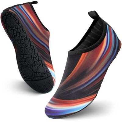 JOTO Waterschoenen voor dames en heren, uniseks, sneldrogend, surfschoenen, blotevoetenschoenen (42-43) 8.5/9.5 UK JOTO Waterschoenen voor dames en heren, uniseks, sneldrogend, surfschoenen, blotevoetenschoenen (42-43) 8.5/9.5 UK