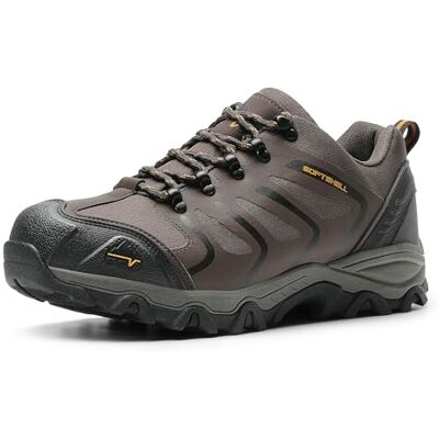 NORTIV 8 Wandelschoenen voor heren, trekking, waterdicht, klimmen, Bruin, zwart, lichtbruin 41.5 EU Large NORTIV 8 Wandelschoenen voor heren, trekking, waterdicht, klimmen, Bruin, zwart, lichtbruin 41.5 EU Large