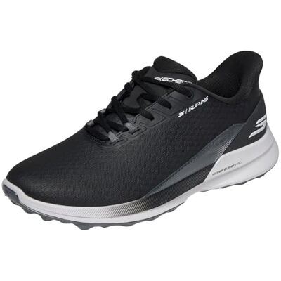 Skechers Go Golf Heren waterdichte synthetische vetersluiting Spike Less golfschoen heren 45.5 EU Skechers Go Golf Heren waterdichte synthetische vetersluiting Spike Less golfschoen heren 45.5 EU