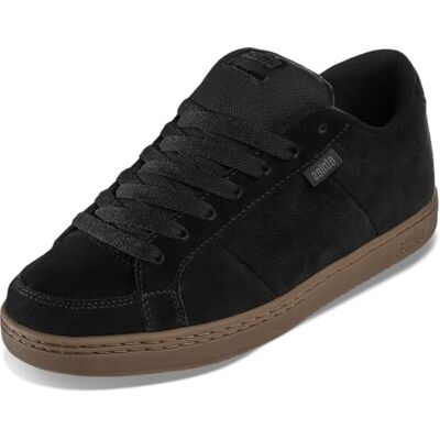 Etnies Kingpin Skateboardschoenen voor heren, Zwart Grijs Gum, 47 EU 47 EU Etnies Kingpin Skateboardschoenen voor heren, Zwart Grijs Gum, 47 EU 47 EU