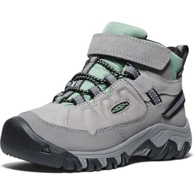KEEN Targhee 4 Mid waterdichte wandelschoenen, uniseks, kinderen, Legering, graniet, groen 32 EU KEEN Targhee 4 Mid waterdichte wandelschoenen, uniseks, kinderen, Legering, graniet, groen 32 EU