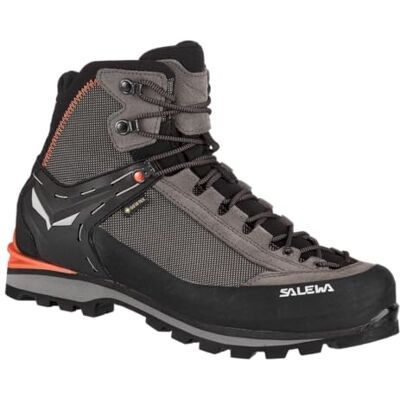 Salewa Heren MS Crow Gore-TEX Wandelschoenen, Wallnut/Fluo Orange, 43 EU Salewa Heren MS Crow Gore-TEX Wandelschoenen, Wallnut/Fluo Orange, 43 EU