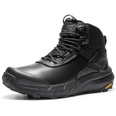 NORTIV 8 Militaire laarzen voor heren, waterdicht, tactische vechtschoenen, wandelen, zwart., 43 EU 43 EU NORTIV 8 Militaire laarzen voor heren, waterdicht, tactische vechtschoenen, wandelen, zwart., 43 EU 43 EU