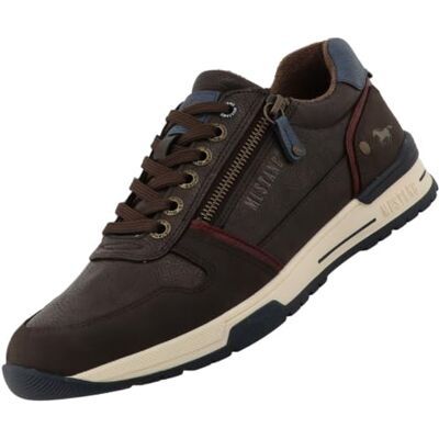 MUSTANG Lage herenschoenen, Mokka, 45 EU 45 EU MUSTANG Lage herenschoenen, Mokka, 45 EU 45 EU