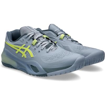 Asics Gel-resolution X Padel Basketbal voor heren, 402 grijs/pistacheblauw 43.5 EU Asics Gel-resolution X Padel Basketbal voor heren, 402 grijs/pistacheblauw 43.5 EU