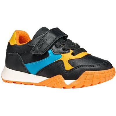 Geox J Rann-e Boy Basketbal voor jongens, Black Watersea, 32 EU 32 EU Geox J Rann-e Boy Basketbal voor jongens, Black Watersea, 32 EU 32 EU
