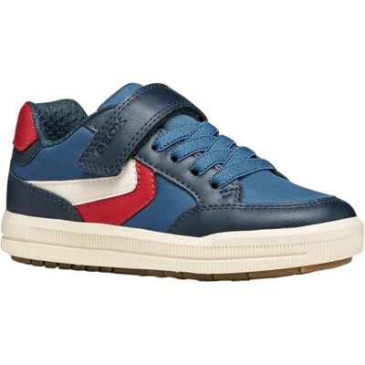 Geox J Arzach Boy A Basketbal voor jongens, Avio Red, 33 EU 33 EU Geox J Arzach Boy A Basketbal voor jongens, Avio Red, 33 EU 33 EU
