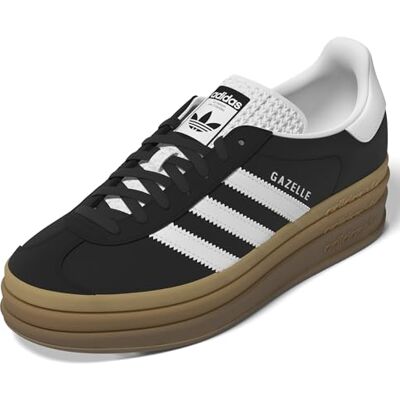 Adidas Gazelle Bold W Sneakers voor dames, Zwart/Wit, 40 2/3 EU 40 2/3 EU Adidas Gazelle Bold W Sneakers voor dames, Zwart/Wit, 40 2/3 EU 40 2/3 EU