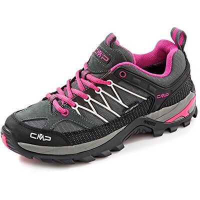 CMP Rigel Lage trekkingschoen voor dames, trekking- en wandelschoenen voor dames, grey fuxia ice, 41 EU 41 EU CMP Rigel Lage trekkingschoen voor dames, trekking- en wandelschoenen voor dames, grey fuxia ice, 41 EU 41 EU