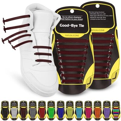 SULPO Elastische siliconen veters, zonder knopen, siliconen veters, vervanging van veters, veters zonder knopen, rubberen veters voor alle schoenen, kinderen en volwassenen Taille unique SULPO Elastische siliconen veters, zonder knopen, siliconen veters, vervanging van veters, veters zonder knopen, rubberen veters voor alle schoenen, kinderen en volwassenen Taille unique
