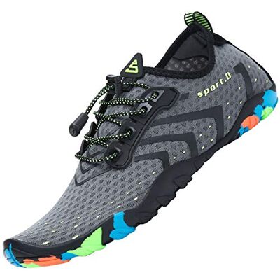 SAGUARO Tmaza Zwemschoenen, voor heren en dames, slipvast, waterschoenen, strandschoenen, aquaschoenen, surfschoenen 45 EU SAGUARO Tmaza Zwemschoenen, voor heren en dames, slipvast, waterschoenen, strandschoenen, aquaschoenen, surfschoenen 45 EU