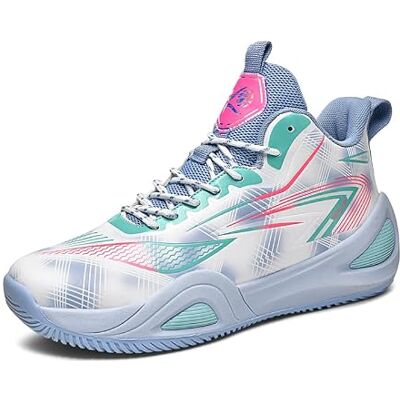 EmpressStride Basketbalschoenen voor heren en dames, hoog, antislip, volleybal Basketbalsneakers, uniseks, licht, antislip, comfortabel, outdoor 40 EU EmpressStride Basketbalschoenen voor heren en dames, hoog, antislip, volleybal Basketbalsneakers, uniseks, licht, antislip, comfortabel, outdoor 40 EU
