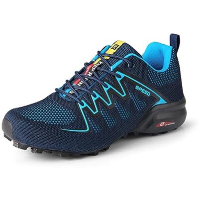 HENRVIEG Wandelschoenen voor heren, trekking, reizen, laarzen, waterdicht, antislip, voor wandelen, klimmen, sneakers, blauw, 41 EU 41 EU HENRVIEG Wandelschoenen voor heren, trekking, reizen, laarzen, waterdicht, antislip, voor wandelen, klimmen, sneakers, blauw, 41 EU 41 EU