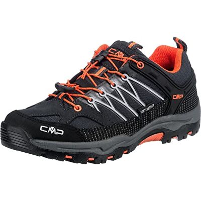 CMP Campagnolo Rigel WP Low-Cut trekkingschoenen kinderen antraciet-Flash oranje schoenmaat EU 34 2021 34 EU CMP Campagnolo Rigel WP Low-Cut trekkingschoenen kinderen antraciet-Flash oranje schoenmaat EU 34 2021 34 EU