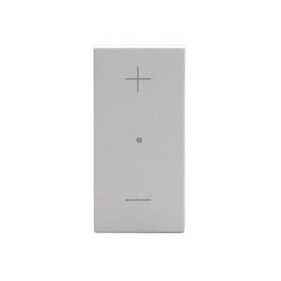 Bticino MatixGO JW4418 dimmer, dimmer, schakelaar voor het instellen van de lichtintensiteit, compatibel met dimbare leds, halogeen, fluorescerend, lichtbediening, energiebesparend, 1 module Bticino MatixGO JW4418 dimmer, dimmer, schakelaar voor het instellen van de lichtintensiteit, compatibel met dimbare leds, halogeen, fluorescerend, lichtbediening, energiebesparend, 1 module