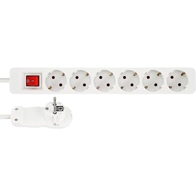 REV Stekkerdoos, 6 x Smart 2 m, wit REV Stekkerdoos, 6 x Smart 2 m, wit