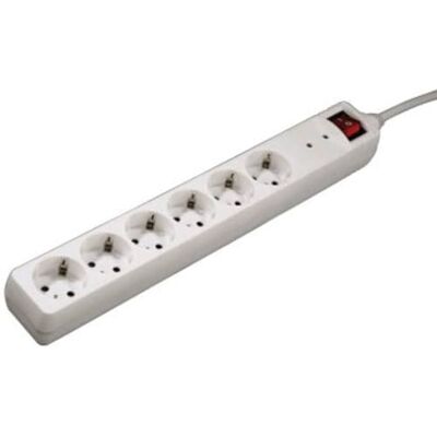 Hama Stekkerdoos "45°" (6 stopcontacten, overspanningsbeveiliging, stopcontacten 45° gedraaid, kabellengte 1,4 m) wit Hama Stekkerdoos "45°" (6 stopcontacten, overspanningsbeveiliging, stopcontacten 45° gedraaid, kabellengte 1,4 m) wit