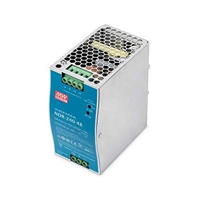 Digitus Industriële voeding railmontage uitgang 48V DC / 5A / 240W ingang 100-240VAC metalen behuizing Digitus Industriële voeding railmontage uitgang 48V DC / 5A / 240W ingang 100-240VAC metalen behuizing