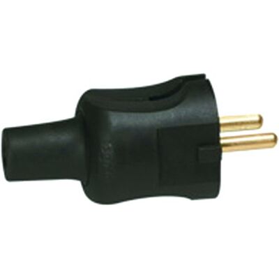 Legrand Stekker zonder aarding rubber 16A Legrand Stekker zonder aarding rubber 16A